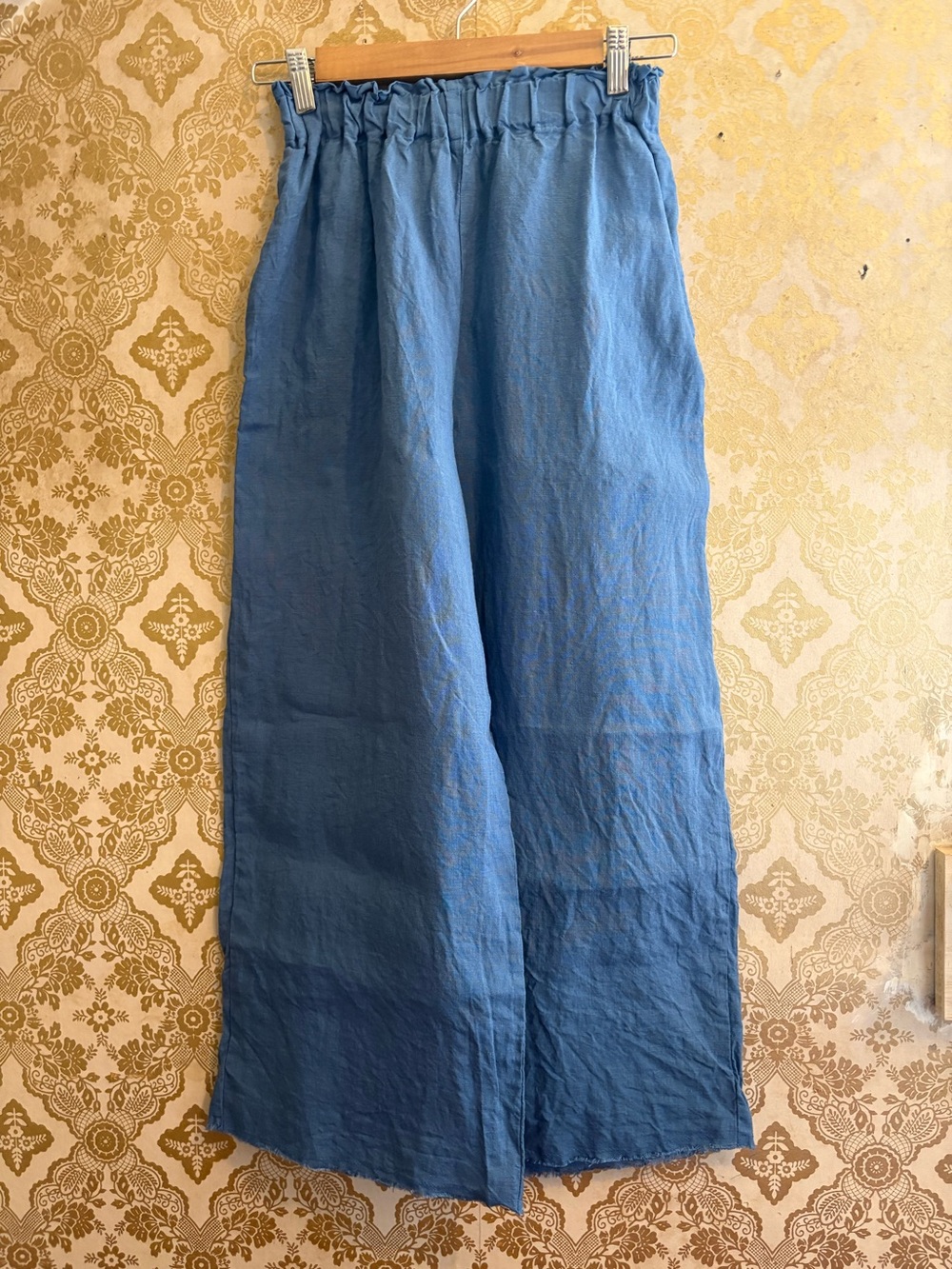 100% linen culottes